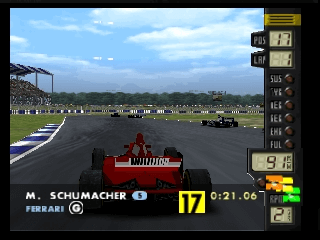 F1 World Grand Prix screenshot 2 for Nintendo 64